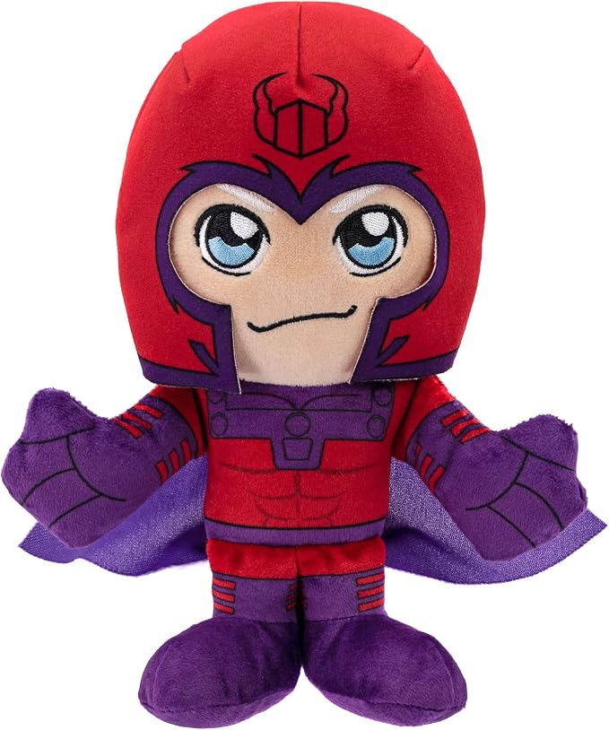 Bleacher Creatures Marvel Magneto 8" Kuricha Sitting Plush- Soft Chibi Inspired Toy