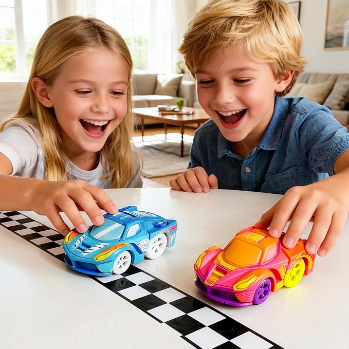 Paint Your Own Car Lamp Kit, Arts and Crafts for Kids Ages 8-12, Arts and Crafts for Kids 4-6, DIY Lightning Hyper Night Light, Painting Kit Birthday Gifts for Girls Boys Ages 3 4 5 6 7 8 9 10 11 12+