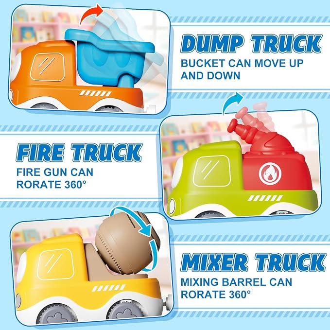 Train Set for Toddlers w/Steam, Sound & Lights, Toddler Toys for Age 2-4, Electric Train Set with Tracks Road Signs, Magnetic Train Toys Christmas Birthday Gifts for 2 3 4 5 Year Old Boys & Girls