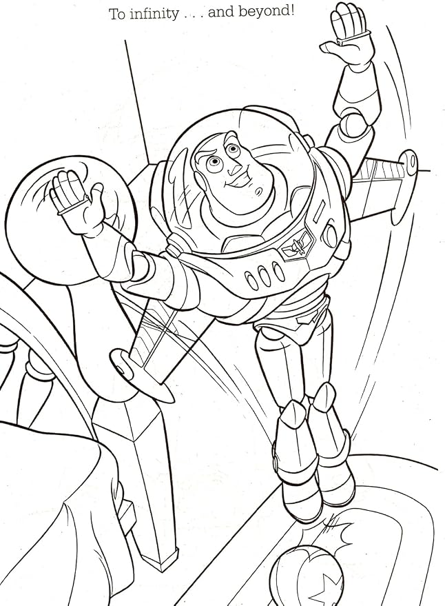 Bendon Toy Story Coloring Activity Book and Sticker Set for Kids