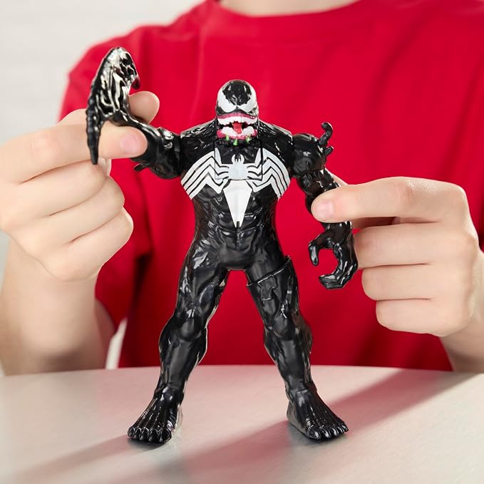 SPIDER-MAN Marvel Venom Action FX, 6-Inch (15.2 CM) Electronic Action Figure with Sound Effects, Super Hero Toys for Kids, Ages 4+