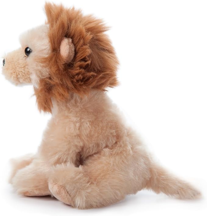 The Petting Zoo Lion Stuffed Animal Plushie, Gifts for Kids, Wild Onez Babiez Zoo Animals, Lion Plush Toy 6 inches