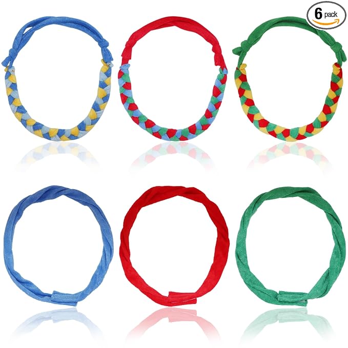 Chewy Necklaces for Sensory Kids, Terry Cloth Chew Necklaces for Sensory Boys and Girls with Chewing, Teething, Biting, Fabric Absorbent Autism Sensory Products with ADHD,SPD, Fidgeting, Anxiety
