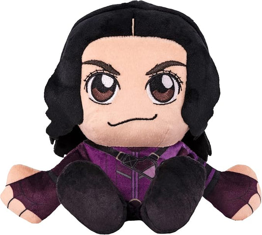 Bleacher Creatures Marvel Kate Bishop (Hawkeye) 8" Kuricha Sitting Plush- Soft Chibi Inspired Toy
