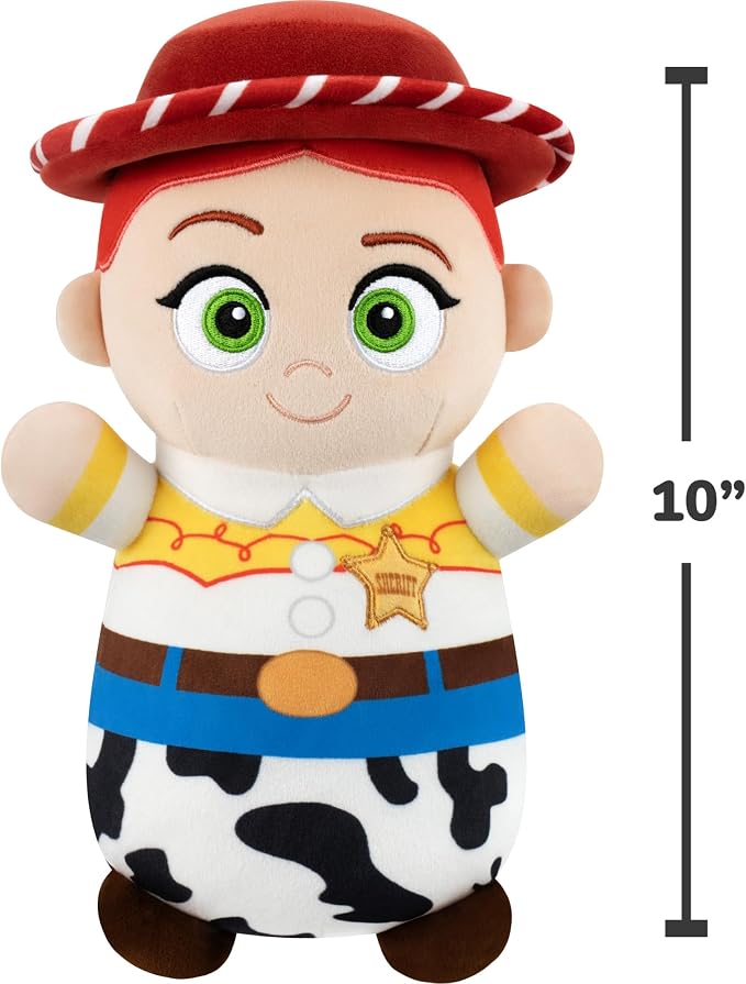 Squishmallows Original Disney Pixar 10in Jesse “Toy Story 5” HugMees – Ultrasoft Official Jazwares Plush (Medium-Sized)