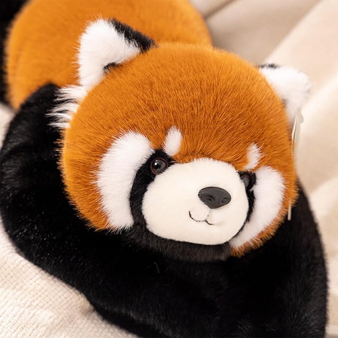11.8 inch Red Panda Weighted Stuffed Animals, Weighted Plush Animal, Cute Soft Plush Toy Pillow Hugging Plushie Birthday Gifts for Kids Adults