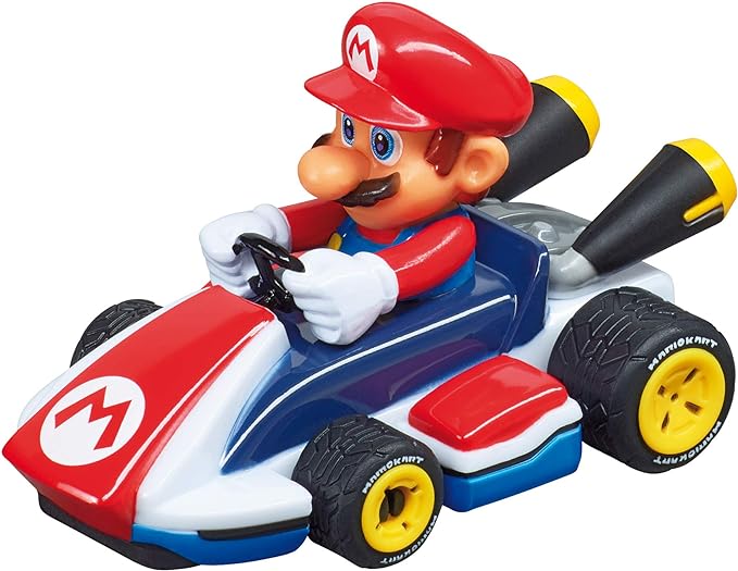 Carrera First Mario Kart Slot Car Race Track Set – Mario & Peach (Ages 3+)