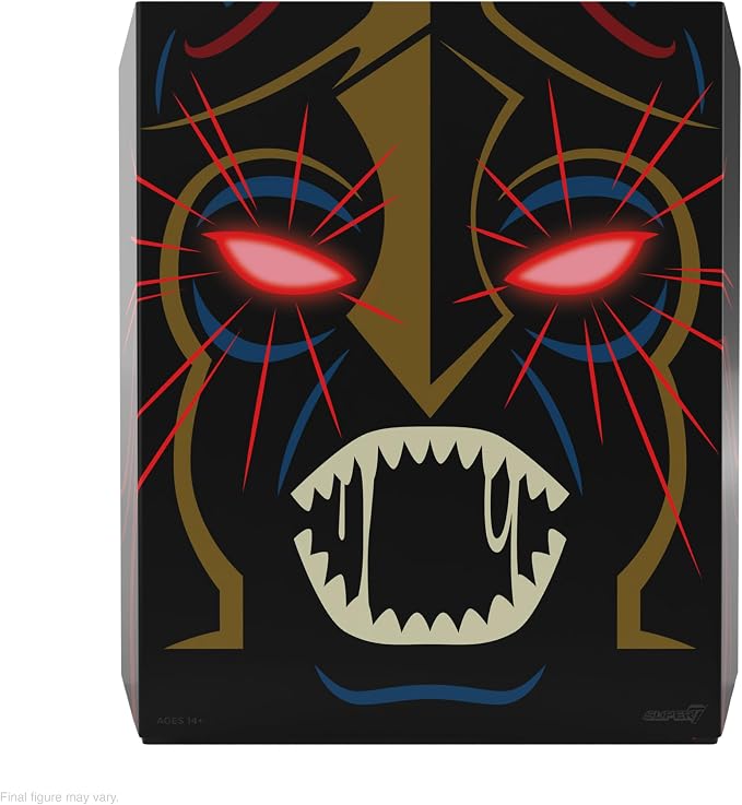 Super7 ULTIMATES! Thundercats Mumm-Ra (LED Eyes) - 7" Thundercats Action Figure with Accessories Classic Cartoon Collectibles and Retro Toys