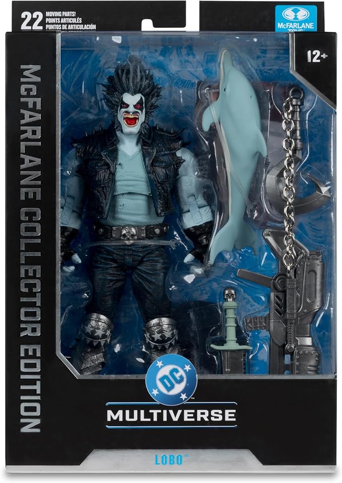 McFarlane Toys- DC Multiverse Lobo (DC Classic) 7in Action Figure McFarlane Collector Edition #58