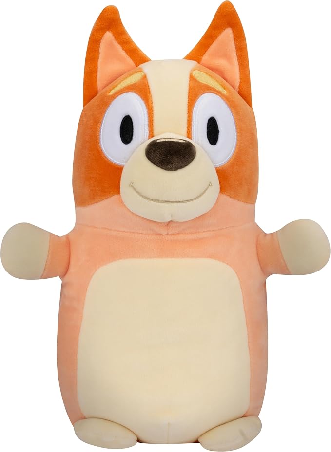 Squishmallows Original Bluey 10-Inch Bingo HugMees - Medium-Sized Ultrasoft Official Jazwares Plush