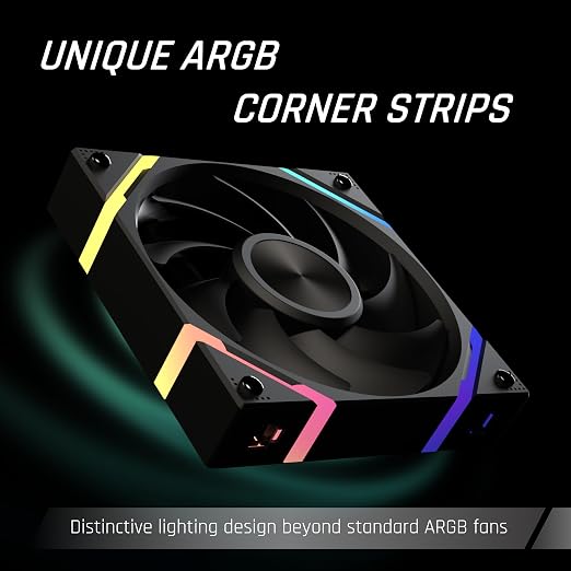 CRYORIG CRYO 360 Black AIO Liuquid Cooler, 2.8-inch LCD Display, 360mm ARGB Water Cooling, High-Performance Pressure Fan, Compatible with AM4/AM5, LGA115X/1200/1700/1851