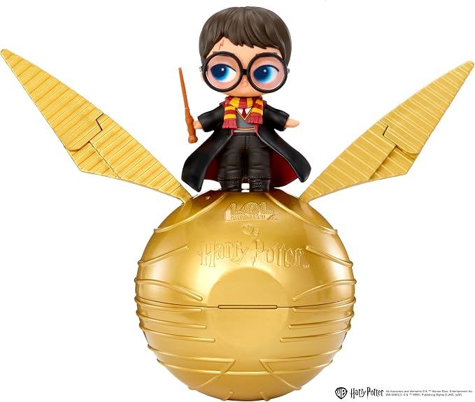 LOL Surprise Loves Harry Potter Tots – Golden Snitch Ball, Play & Display, 7 Total Surprises – Collect All 6!