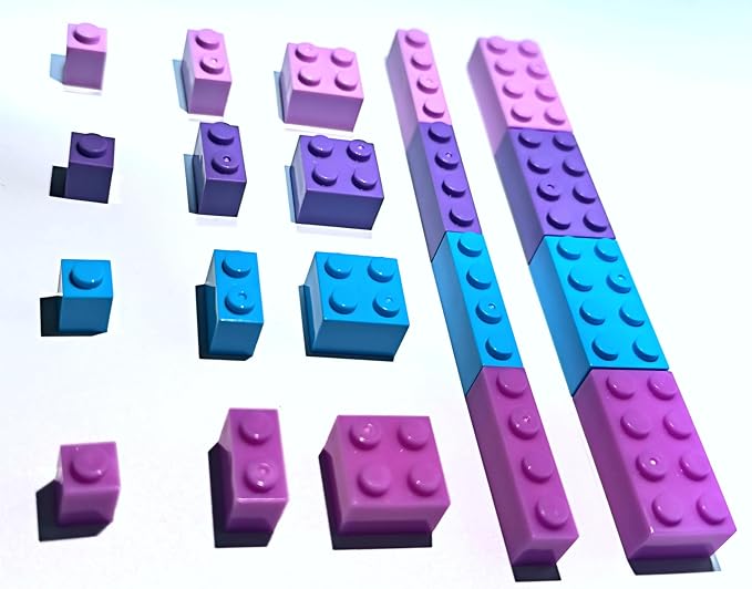 100 Pieces Friend Girls Building Bricks, Bulk Small Bricks for Building, Compatible with Lego Parts and Pieces, Creative Christmas Building Block Toys for Boys Girls Ages 6 7 8 9 10 Years Old