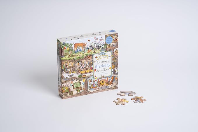 Bunny's Birthday Puzzle: A Magical Woodland 100 Piece Puzzle