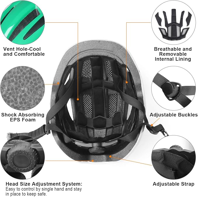 GLAF Baby Bike Helmet Toddler Helmets for 1 Year Old and up Infant Girls Boys Multi Sport Adjustable for Scooter Bicycle Skateboard Cycling
