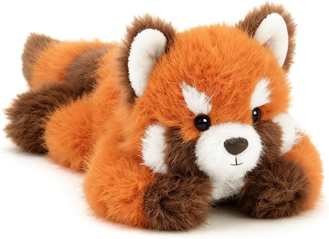 PEACH CAT Red Panda Stuffed Animals Cute Plushies Small Plush Toys Gifts for Kids