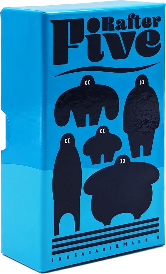 Oink Games Rafter Five Board Game | Dexterity Balance Card Game | 1–6 Players | Ages 7+ | Portable Travel Game