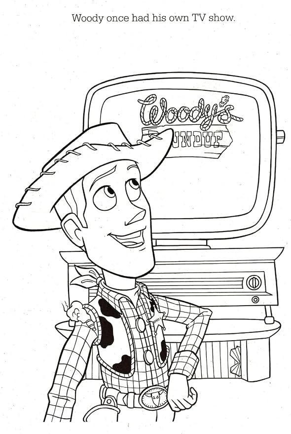 Bendon Toy Story Coloring Activity Book and Sticker Set for Kids