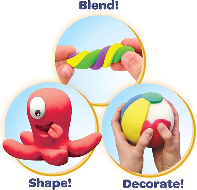 Crayola Model Magic Deluxe Variety Pack (14ct), Kids Air Dry Clay, 7oz, Bulk Modeling Clay Alternative, Gift for Kids, Ages 4+