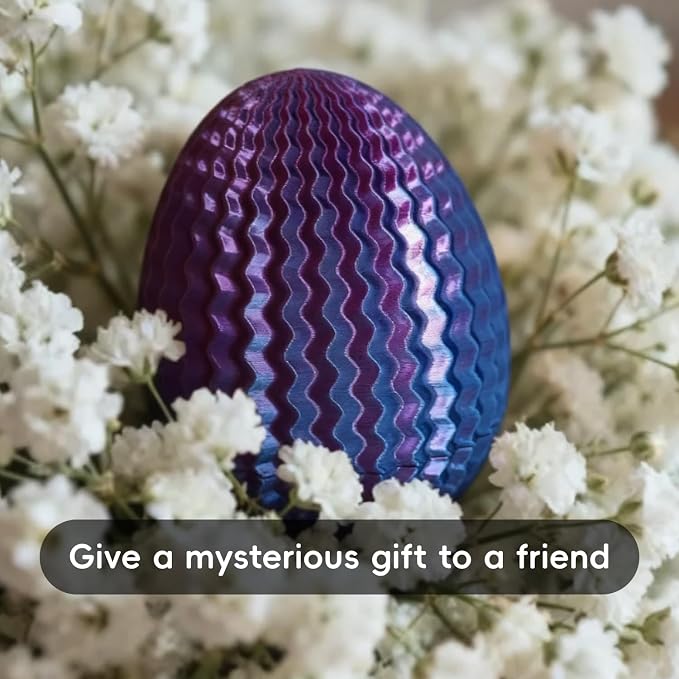 2026 Mystery Egg Maze Puzzle Box: 4 Unique Mazes Money Holder with Hidden Compartment, Brain Teaser Game for Cash & Gifts, Reusable Surprise Container for Easter Birthday Christmas Party