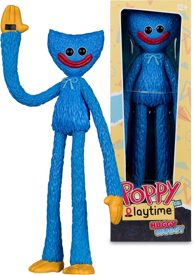 McFarlane Toys- Poppy Playtime Huggy Wuggy 12in Bendable Figure