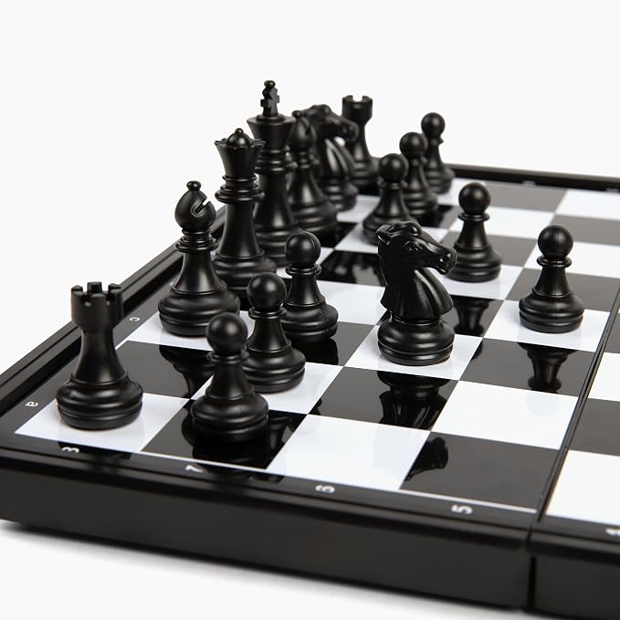 Magnetic Chess Set for Kids and Beginners with Free Audiobook - Strategy Board Game for Children - Educational Learning Toy for Critical Thinking, Problem Solving