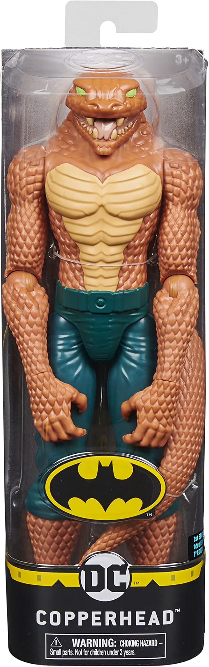 DC Comics Batman 12-inch Copperhead Action Figure, for Kids Aged 3 and up