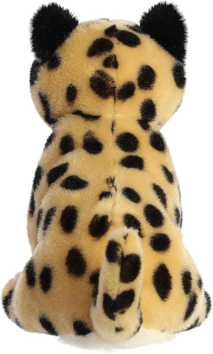 Aurora® Responsibly Made Eco Nation™ Cheetah Stuffed Animal - Ideal for Playtime Adventures - Perfect for Birthdays or Just Because - Gold 8 Inches