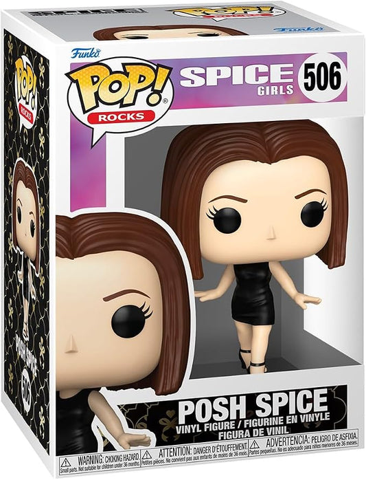 Funko Pop! Rocks: Spice Girls - Posh Spice - (Wannabe) - Collectable Vinyl Figure - Gift Idea - Official Merchandise - Toys for Kids & Adults - Music Fans - Model Figure for Collectors and Display