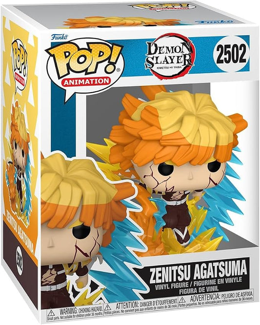 Funko Pop! Premium: Demon Slayer Infinity Castle - Zenitsu - 1/6 Odds for Rare Chase Variant - Collectable Vinyl Figure - Gift Idea - Official Merchandise - Toys for Kids & Adults - Anime Fans