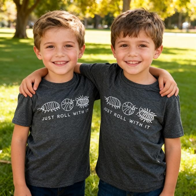 Todder Boys Shirt Kids Trains Bug Retro Nature Cool Tees Tops 2-7 Years