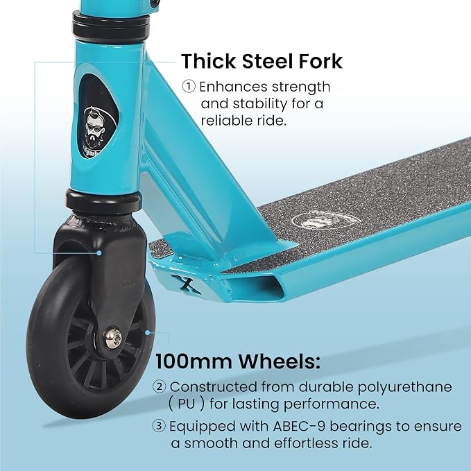 Pro Scooters for Kids 8 +, Teens and Adults | Two Different Scooter Heights 31.5” and 36.6”to Choose from