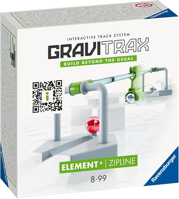 Ravensburger GraviTrax Element Zipline. Can be Combined with All GraviTrax Product Lines and Construction Toys for Children from 8 Years
