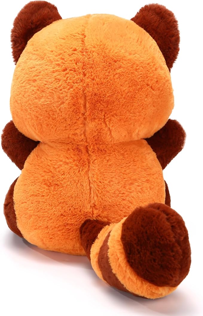 Riuhot Red Panda Stuffed Animal Cute Red Panda Plush Toy Panda Plushie Christmas Birthday Valentine's Day Gift for Girlfriend Kids Birthday 13.7" Stuffed