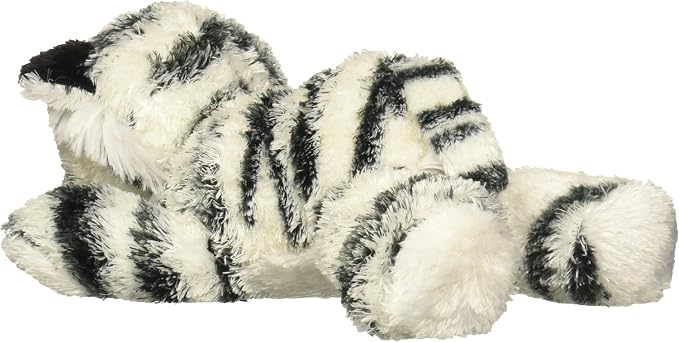 Aurora® Adorable Mini Flopsie™ Shazam™ Stuffed Animal - Mini Companions Ready for Playful Adventures - for Kids All Ages, Toddlers, Adults, and Families - White 8 Inches