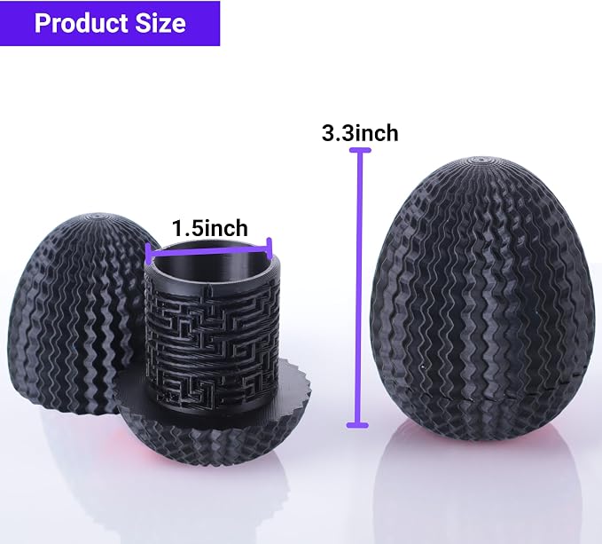 Maze Egg Money Puzzle Gift Box: Available in 4 Unique Internal Designs - Secret Cash Holder & Surprise Gift Container for Easter, Birthday, Wedding - Fun Brain Teaser Toy for Kids & Adults