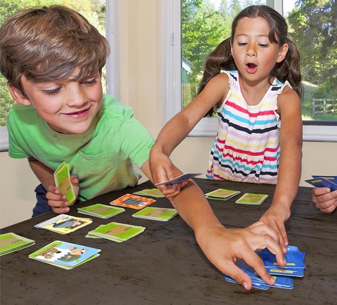 Melon Rind Clumsy Thief Math Game for Kids Ages 8+, Educational for Kid's Learning and Confidence Building, Fun Math Card Game for 3-6 Players Adding to 100