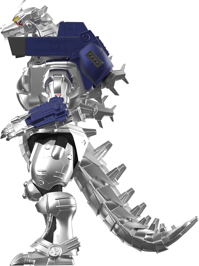 Super7 Reaction Figure Toho Godzilla Mechagodzilla (2002) - 3.75" Toho Godzilla Action Figure - Classic Monster Movie Collectibles and Retro Toys