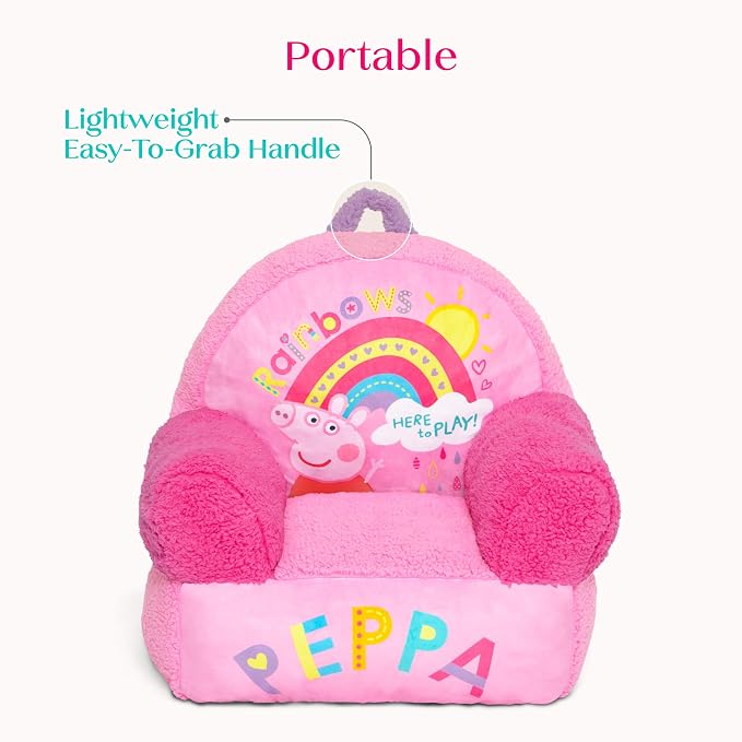 Delta Children Cozee Buddy Chair, Peppa Pig
