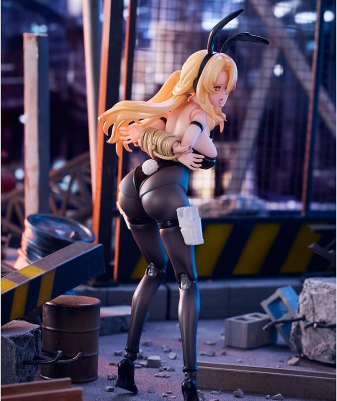 LEBOO 1/12 Action Figures Kit, Rabbit Girl Reaction Force Elena 6.29'' Movable Collectible Anime Cute Figure, Age 15 and Above
