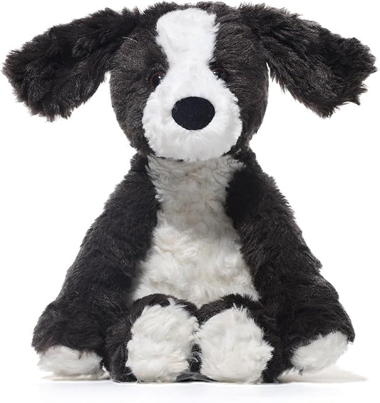 Dog Stuffed Animals Douglas Border Collie Dog Plush Toy 9.4-Inch Soft and Premium Puppy Plush Toy Gift for for Babies Children Adults,Black and White,Companionship