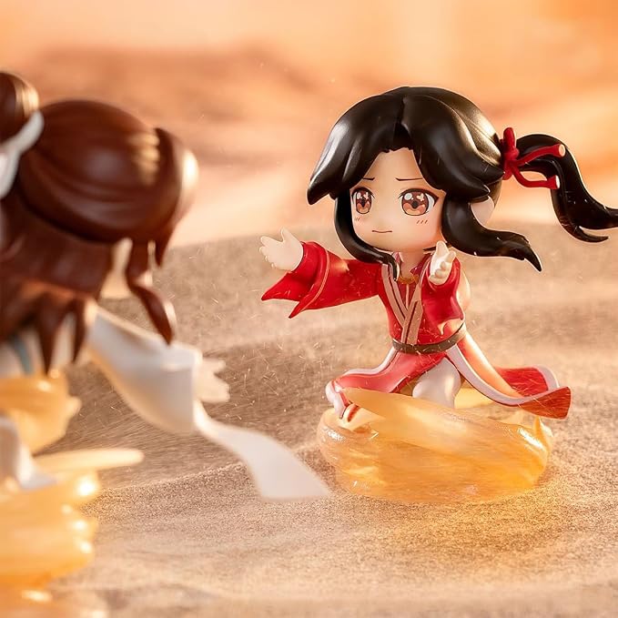Heaven Official Blessing Hua Cheng Xie Lian Chibi Figure Blind Box | RZAHUAHU Heaven Official Blessing Hua Cheng Xie Lian Chibi Figure Blind Box Anime Gift (4 Groups (8 unduplicated))