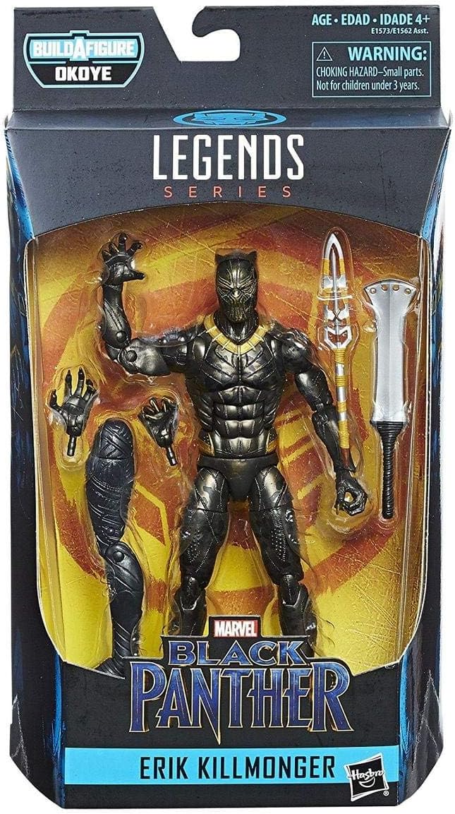 Marvel Black Panther Legends Erik Killmonger, 6-inch