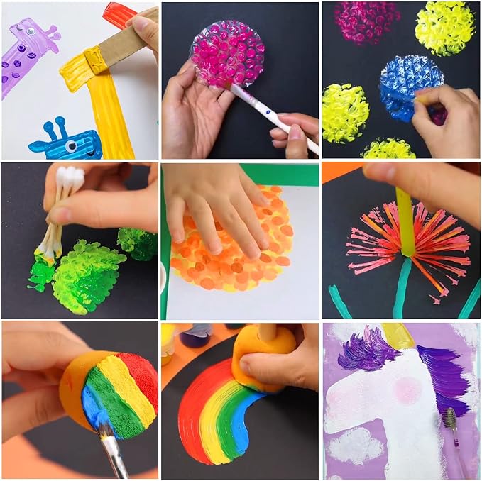 TSING Arts and Crafts for Kids - 40 Creative Painting Arts 350+pcs Painting Kits Ages 5-10 Year Old Girls & Boys - Art Supplies Set - Gift Ideas for Drawing Beginners Activity Toys