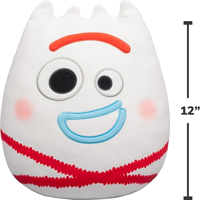 Squishmallows Original 12in Disney Pixar “Toy Story” Forky - Official Jazwares Plush (Medium-Sized)
