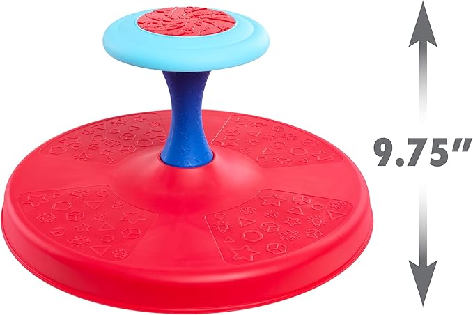 Classic Sit ‘n Spin Activity Toy, 360° Toddler Spinning Seat, Amazon Exclusive, Toy for Boys, Girls, Kids, Ages 18 Months and Up by Just Play