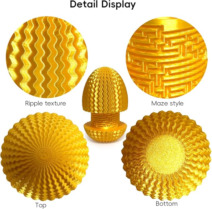 2026 Mystery Egg Maze Puzzle Box: 4 Unique Mazes Money Holder with Hidden Compartment, Brain Teaser Game for Cash & Gifts, Reusable Surprise Container for Easter Birthday Christmas Party