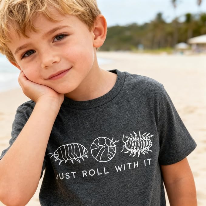 Todder Boys Shirt Kids Trains Bug Retro Nature Cool Tees Tops 2-7 Years