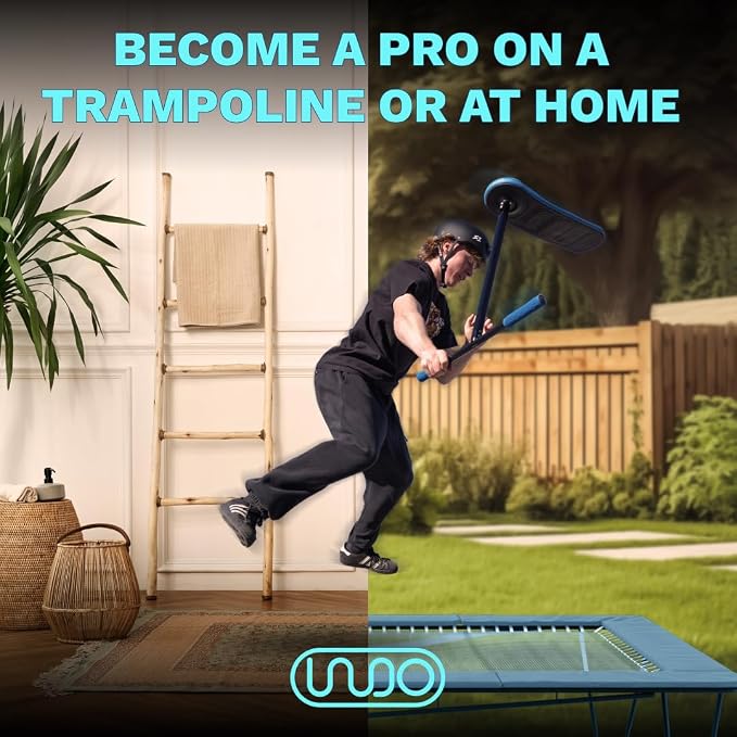 in Do the Trick - Trick Scooter for Teenagers & Adults - 12 Years - Trampoline Scooter Ideal for Trampoline Stunt Exercises, Professionals & Beginners - Indoor & Outdoor Freestyle