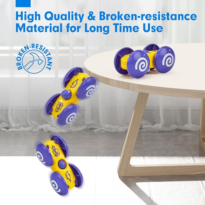 hahaland Ball Drop Toys for 1 Year Old, 2 in 1 Pound a Ball & Car Ramp Montessori Toys for 1 Year Old, Cause and Effect Toys with 4 Balls, 4 Cars & Squeaky Hammer, Toddler Birthday Gift 12M+